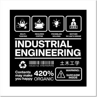 INDUSTRIAL ENGINEERING Posters and Art
